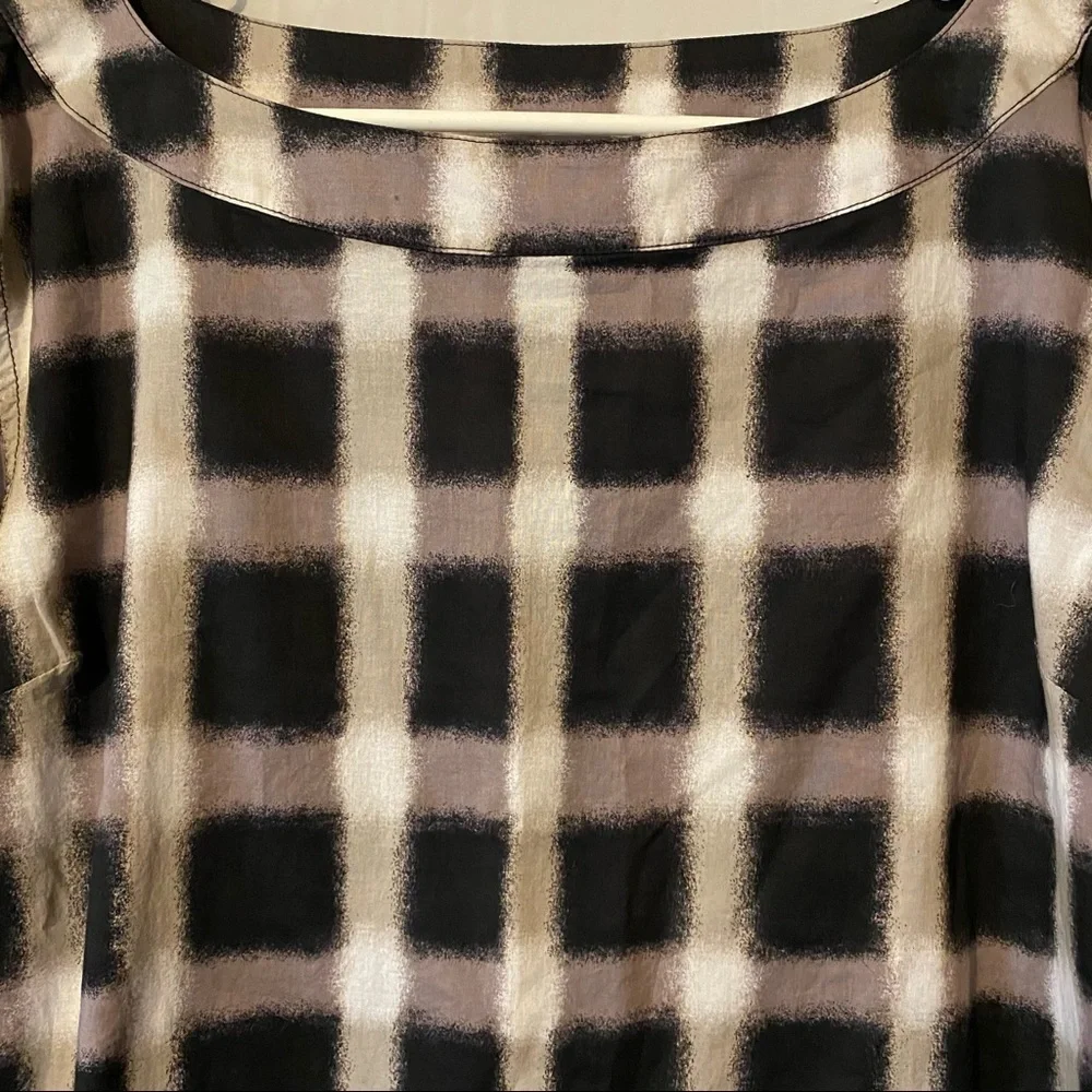 Marc by Marc Jacobs Swimwear Courtney Plaid Tunic Dress Beachy Mod Chic S NWT